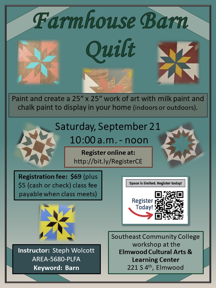 Milk Paint Barn Quilt Sep 21