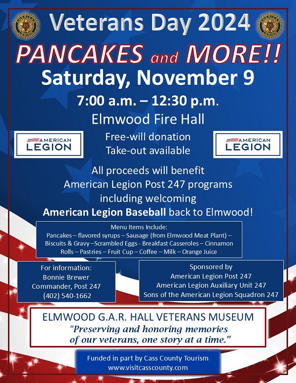 Veterans Day Pancake Feed 2024