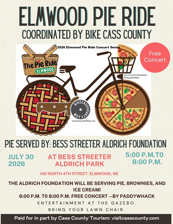 July 30 pie ride